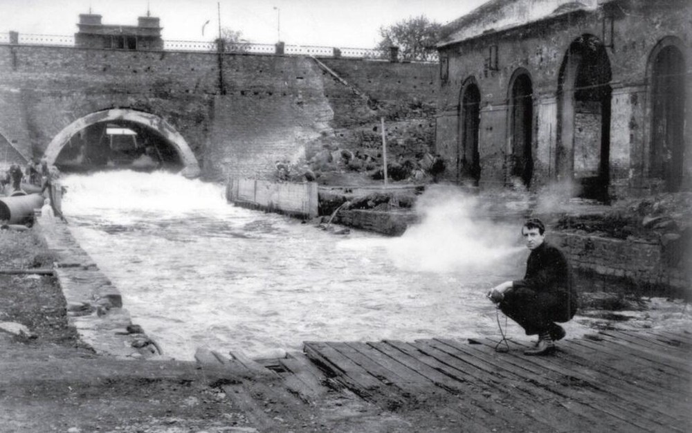 Свердловск. У плотины. 1960-1962 г.г. Фото: PastVu
