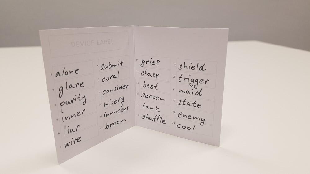 Пример мнемонической фразы. Фото: Mavink