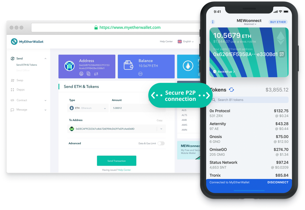 MyEtherWallet ― один из надежных и удобных сервисов для хранения разных криптовалют на некастодиальных кошельках